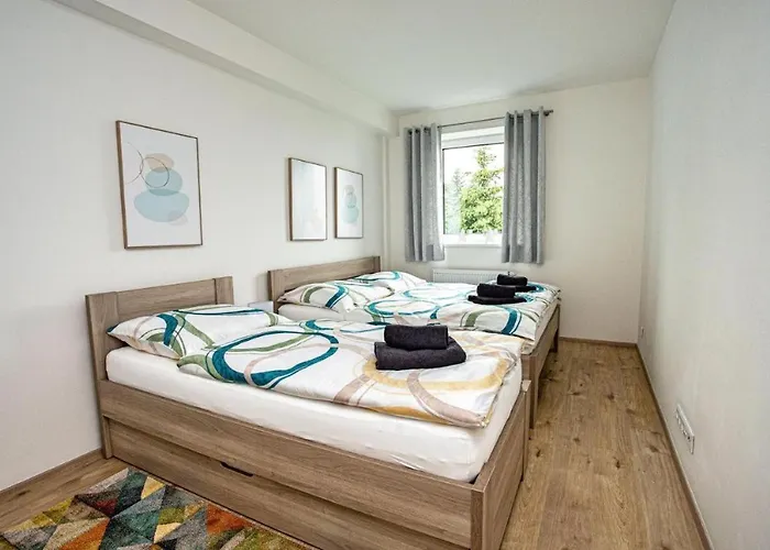 דירה Blue Apartment By Mountain Ways